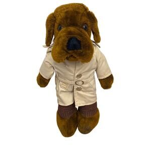 Vintage Mcgruff Crime Dog Plush 1981 14” toy stuffed animal Kidcore retro daikin